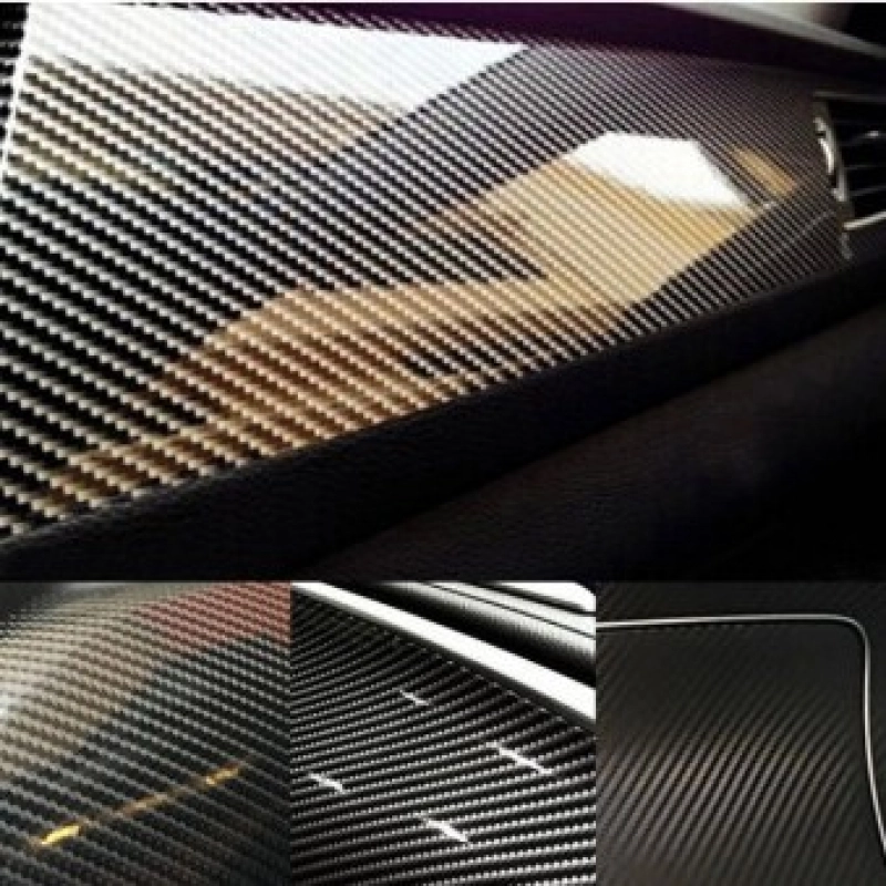 Emulational Carbon Vinyl Car Wrap K-1137 02