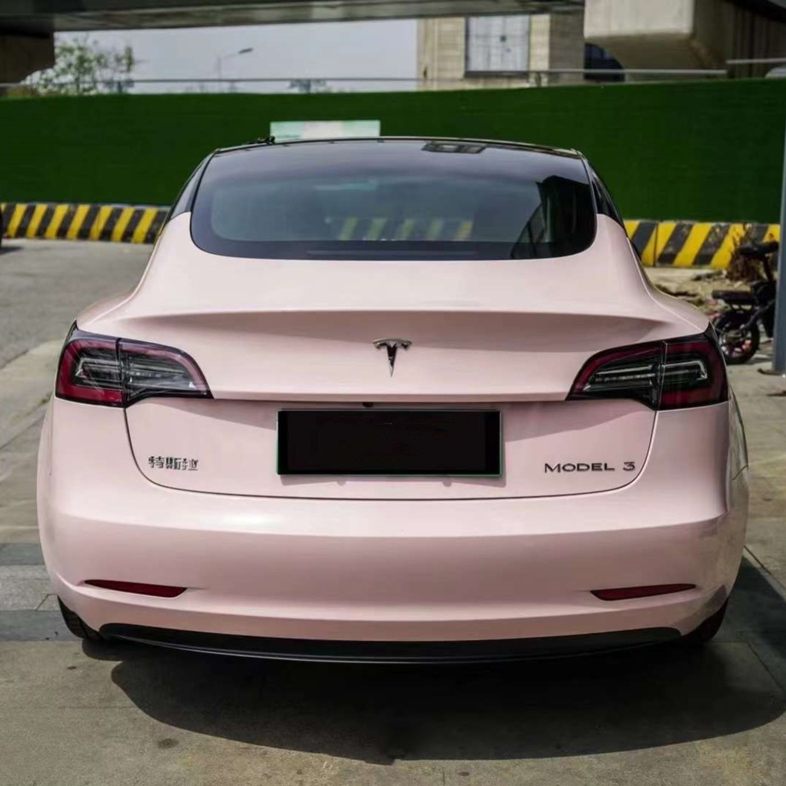 Baby Pink Vinyl Car Wrap K-1128
