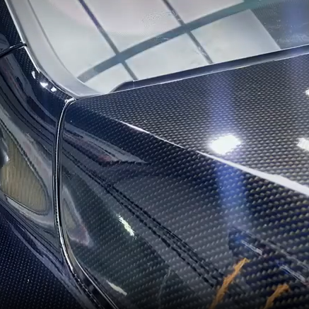 Emulational Carbon Vinyl Car Wrap K-1137