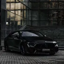 Pure Metal Black Vinyl Car Wrap K-9201