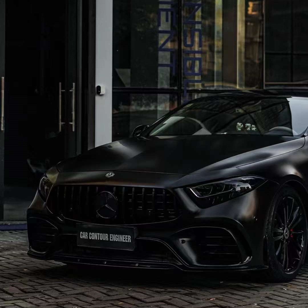 Pure Metal Black Vinyl Car Wrap K-9201