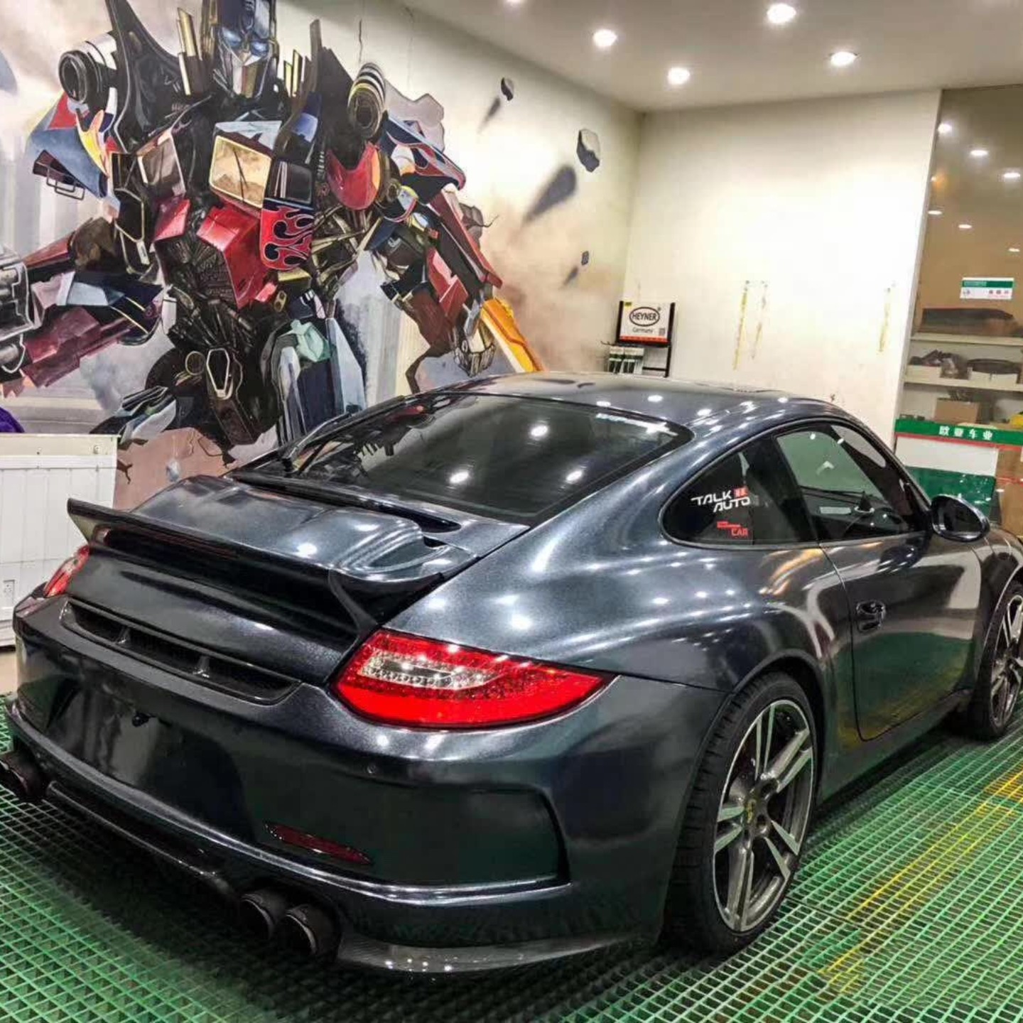 Sparkle Black Vinyl Car Wrap K-1606