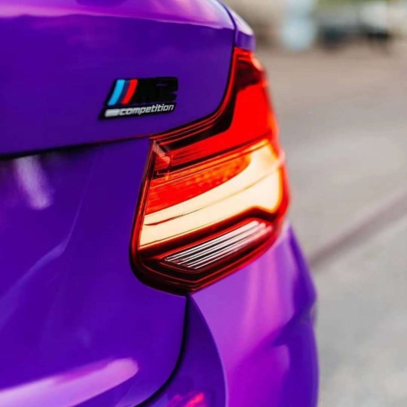 Fluorescencet Purple Vinyl Car Wrap K-8007