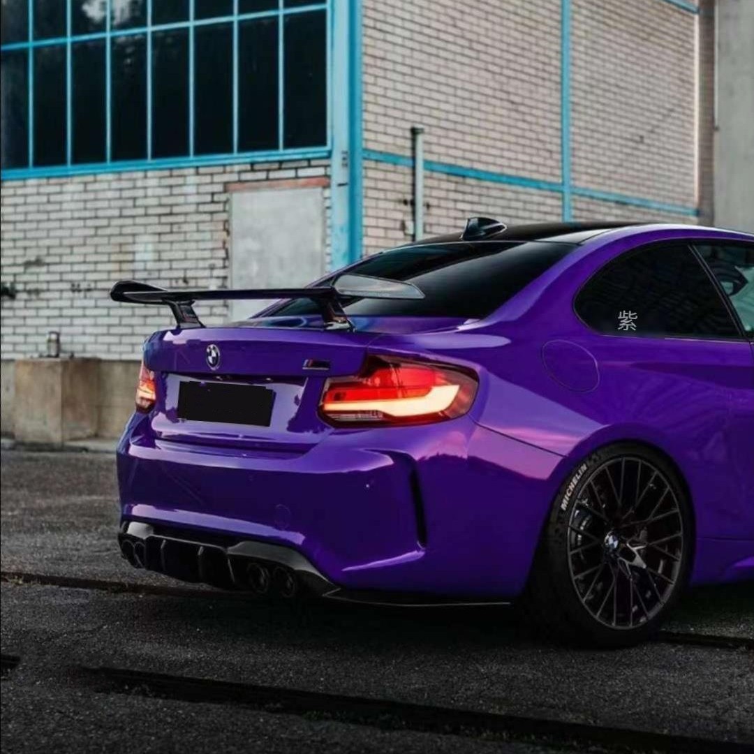 Fluorescencet Purple Vinyl Car Wrap K-8007