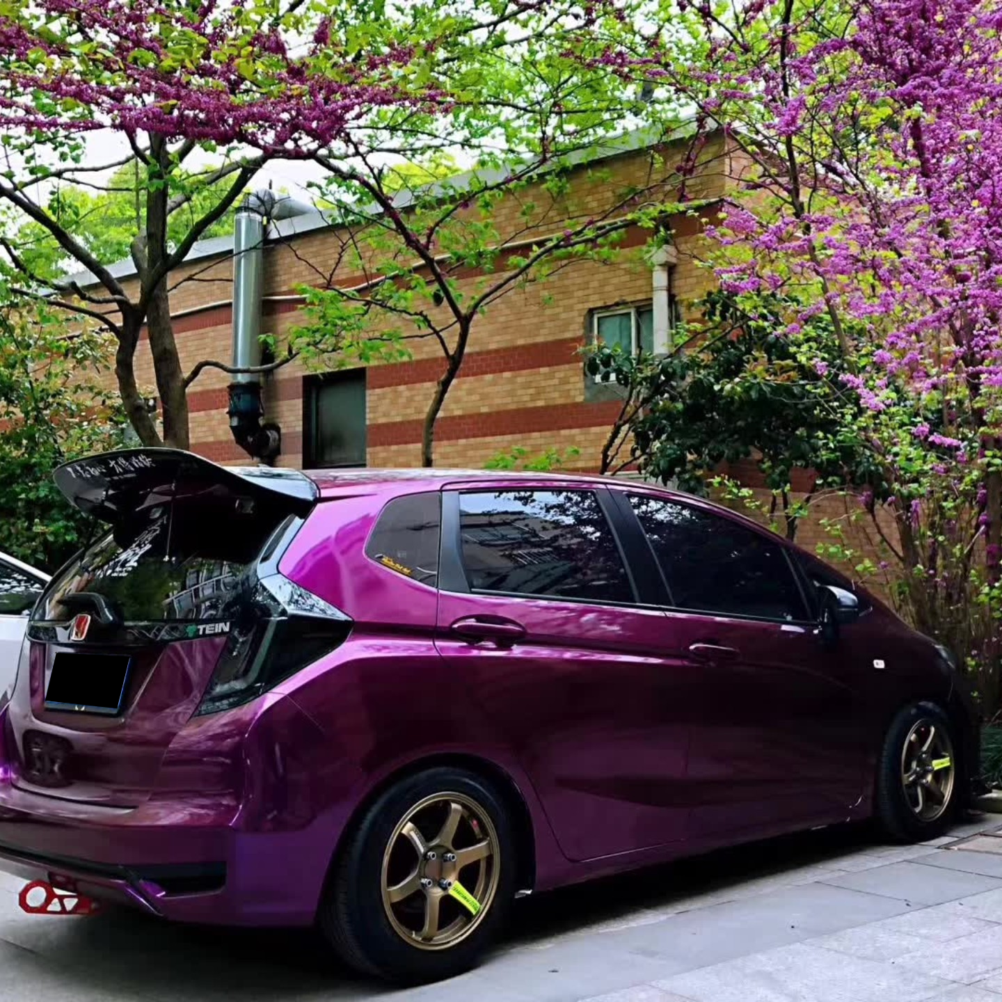 Metal Paint Purple Vinyl Car Wrap K-6022