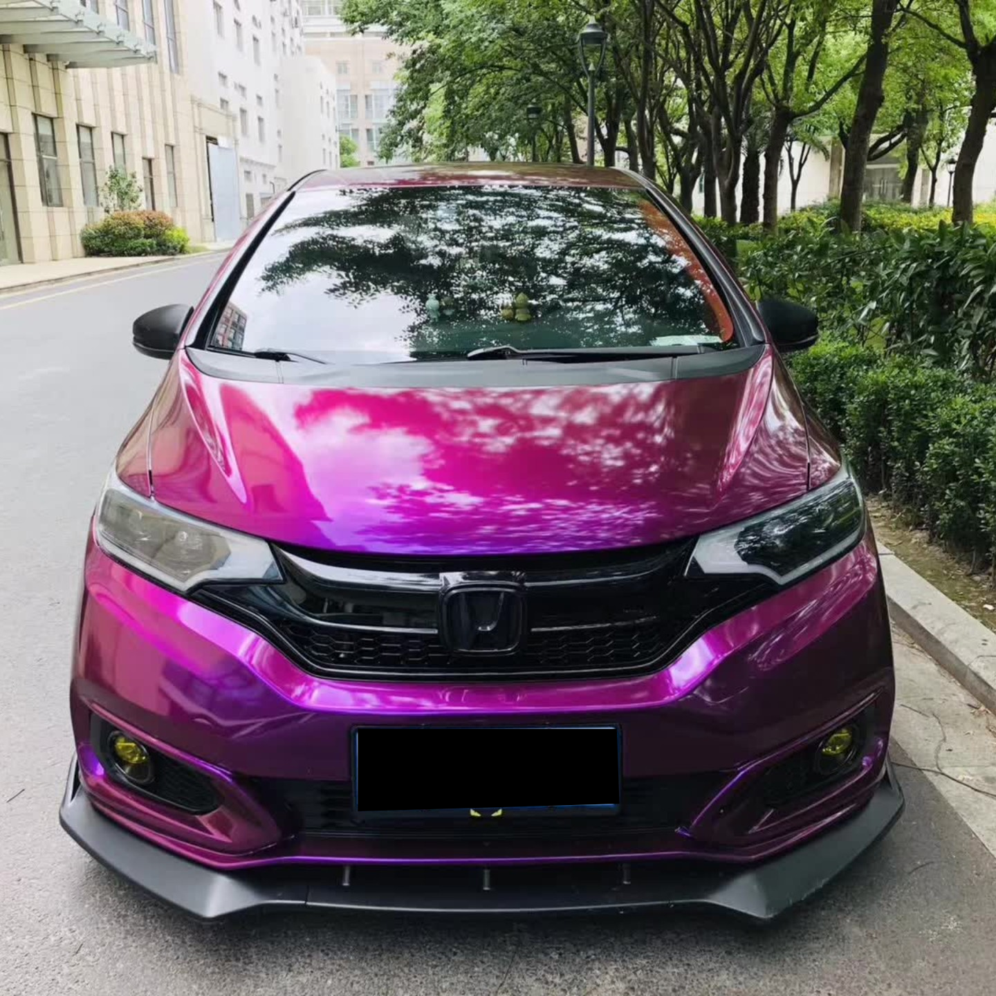 Metal Paint Purple Vinyl Car Wrap K-6022