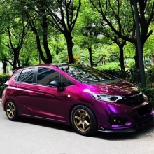 Metal Paint Purple Vinyl Car Wrap K-6022