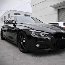 Glossy Metal Black Vinyl Car Wrap K-2106
