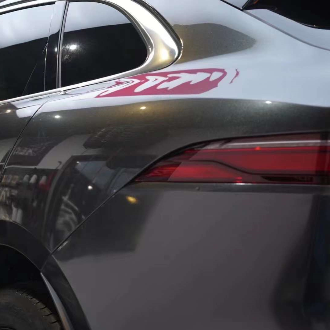 Coal Grey Vinyl Car Wrap K-1422