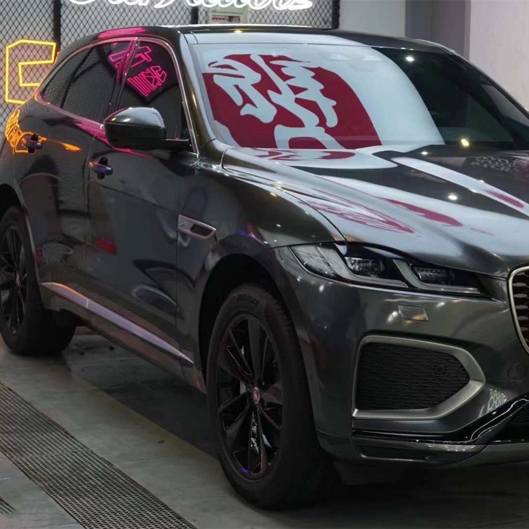 Coal Grey Vinyl Car Wrap K-1422