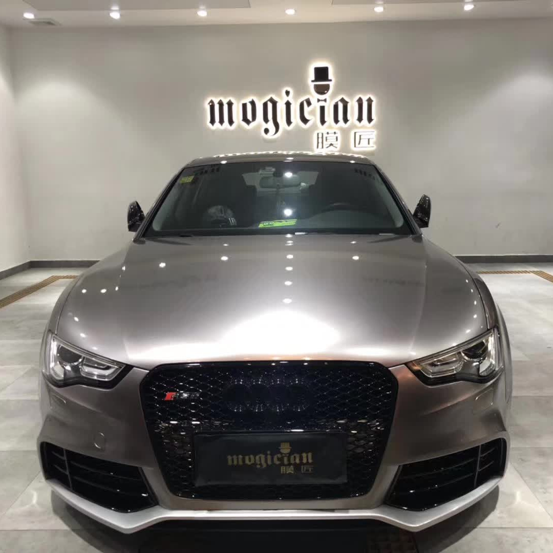 Metal Paint Combat Grey Vinyl Car Wrap K-6003