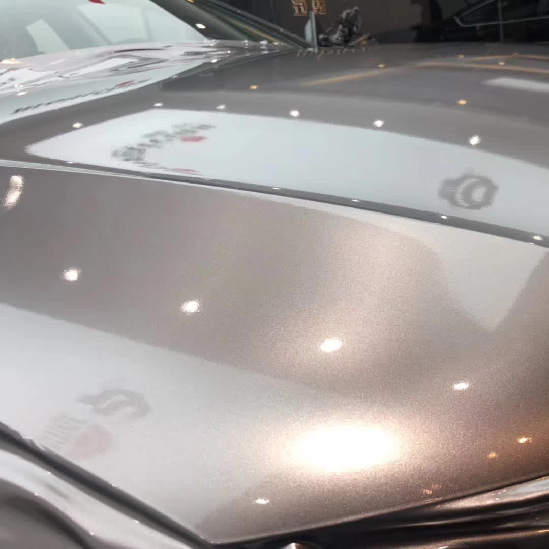 Metal Paint Combat Grey Vinyl Car Wrap K-6003