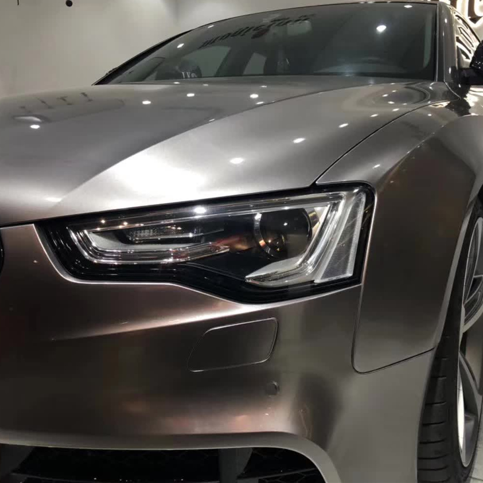 Metal Paint Combat Grey Vinyl Car Wrap K-6003