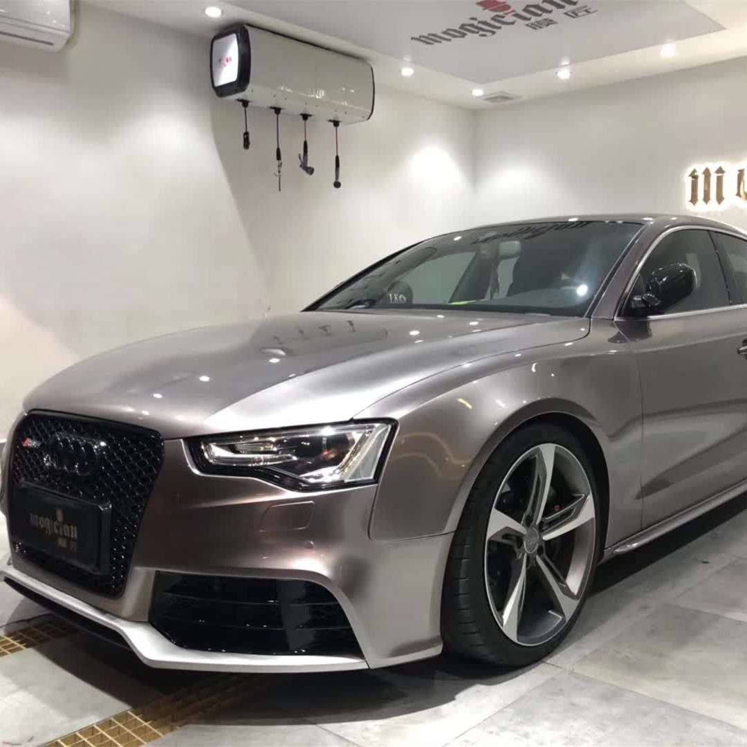 Metal Paint Combat Grey Vinyl Car Wrap K-6003