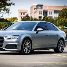 Matte Liquid Silver Vinyl Car Wrap K-1132