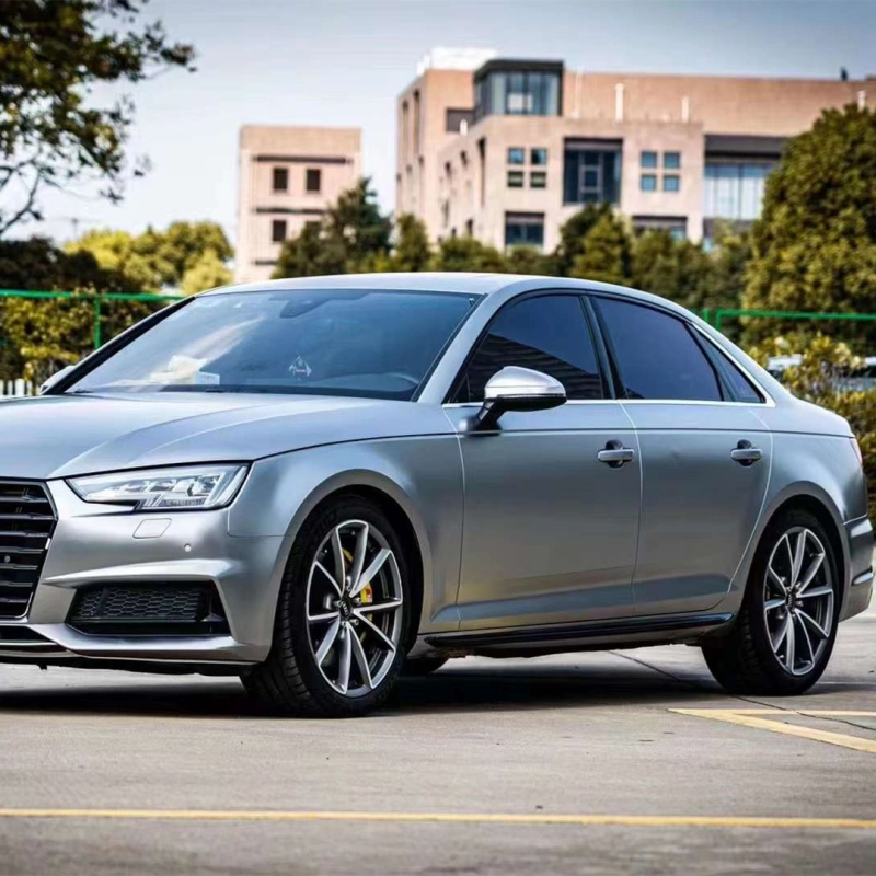 Matte Liquid Silver Vinyl Car Wrap K-1132 02