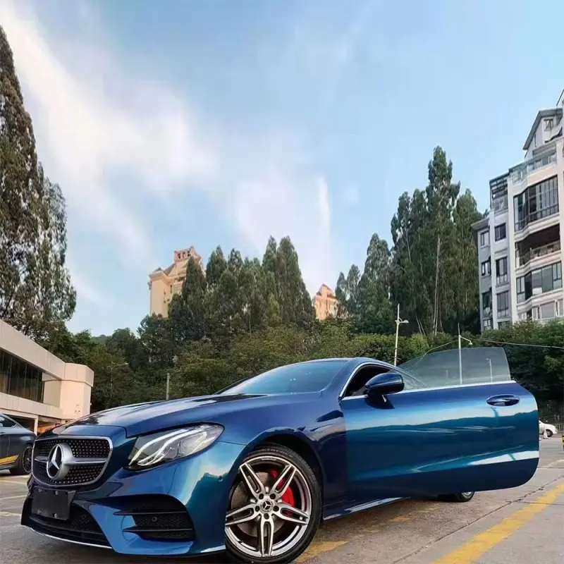 Glossy Midnight Blue Vinyl Car Wrap K-1432