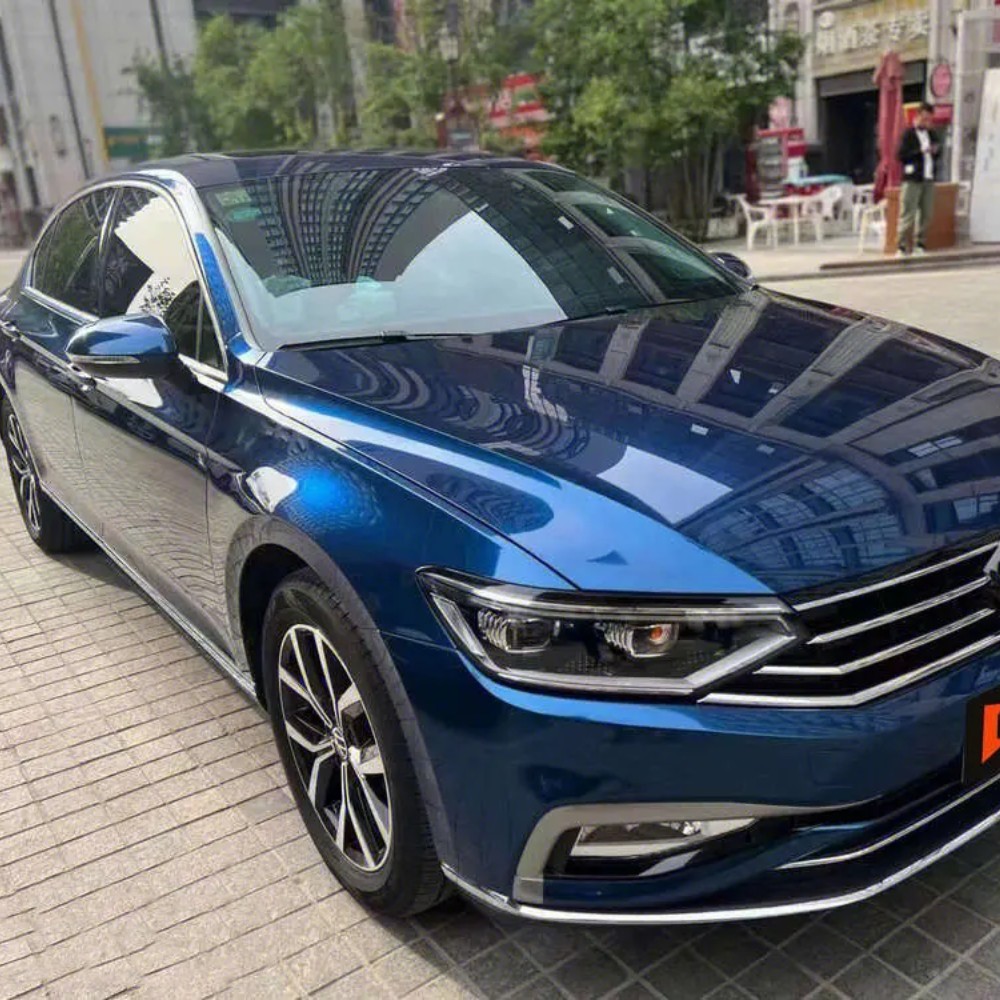 Glossy Midnight Blue Vinyl Car Wrap K-1432