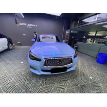 Twin Grey Cyanine Vinyl Car Wrap K-1704