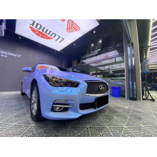 Twin Grey Cyanine Vinyl Car Wrap K-1704