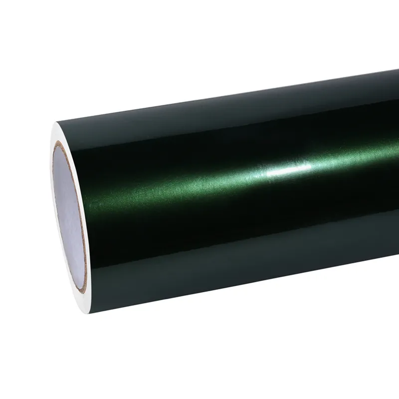 Audi Glossy Sonoma Green Vinyl Car Wrap K-6016 01