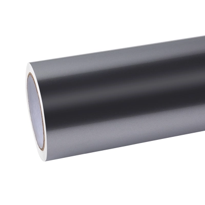 Glossy GT Silver Vinyl Car Wrap K-1438 01