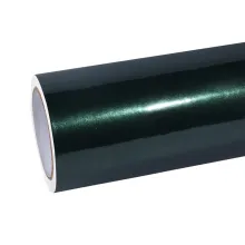 Glossy Gothic Blue Green Vinyl Car Wrap K-1421
