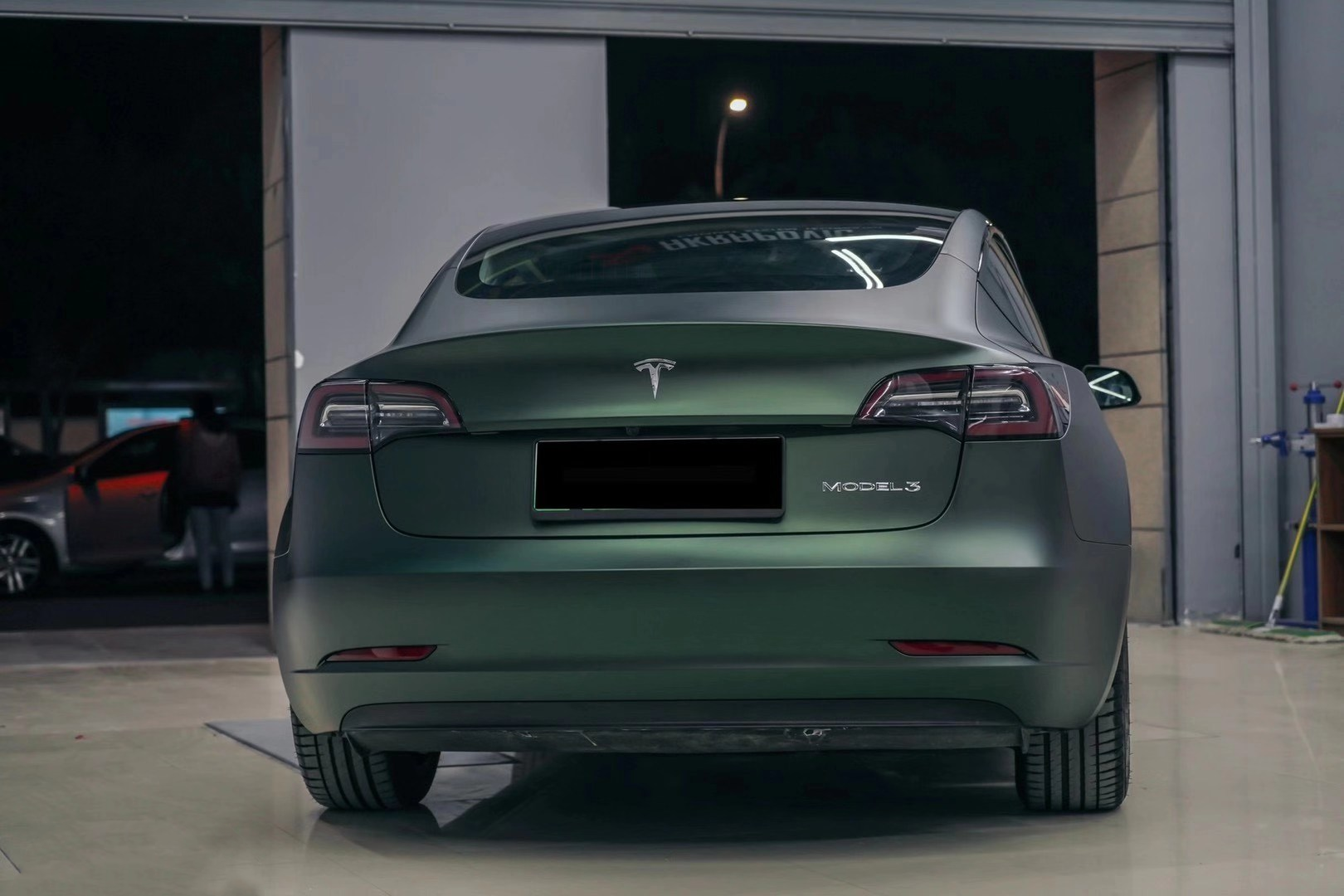 Matte Emerald Green Vinyl Car Wrap K-1208