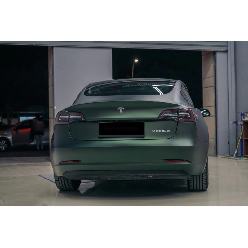 Matte Emerald Green Vinyl Car Wrap K-1208