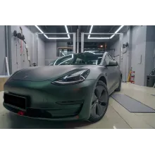 Matte Emerald Green Vinyl Car Wrap K-1208