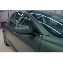 Matte Emerald Green Vinyl Car Wrap K-1208