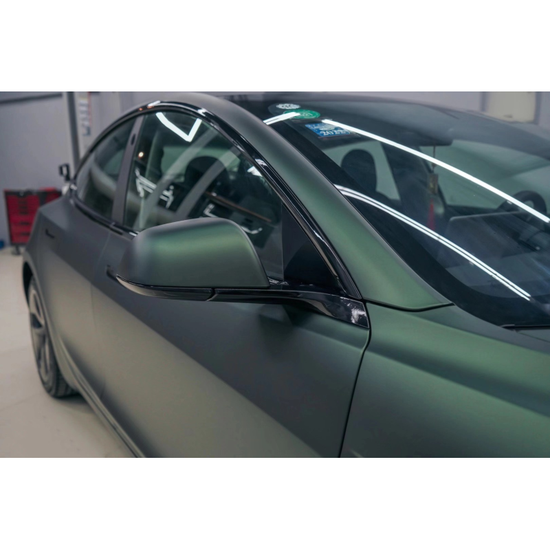 Matte Emerald Green Vinyl Car Wrap K-1208
