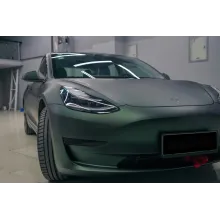 Matte Emerald Green Vinyl Car Wrap K-1208