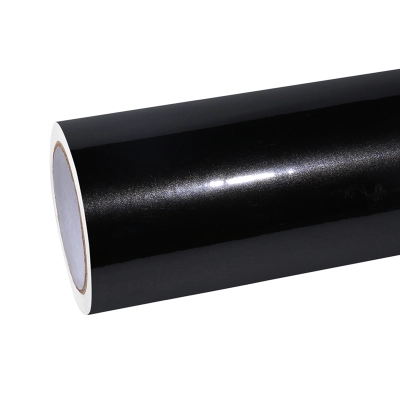Glossy Metal Black Vinyl Car Wrap K-2106 01