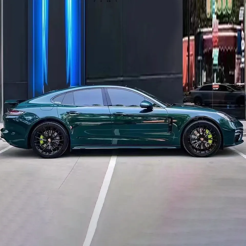 Glossy Mohsen Green Vinyl Car Wrap K-1129