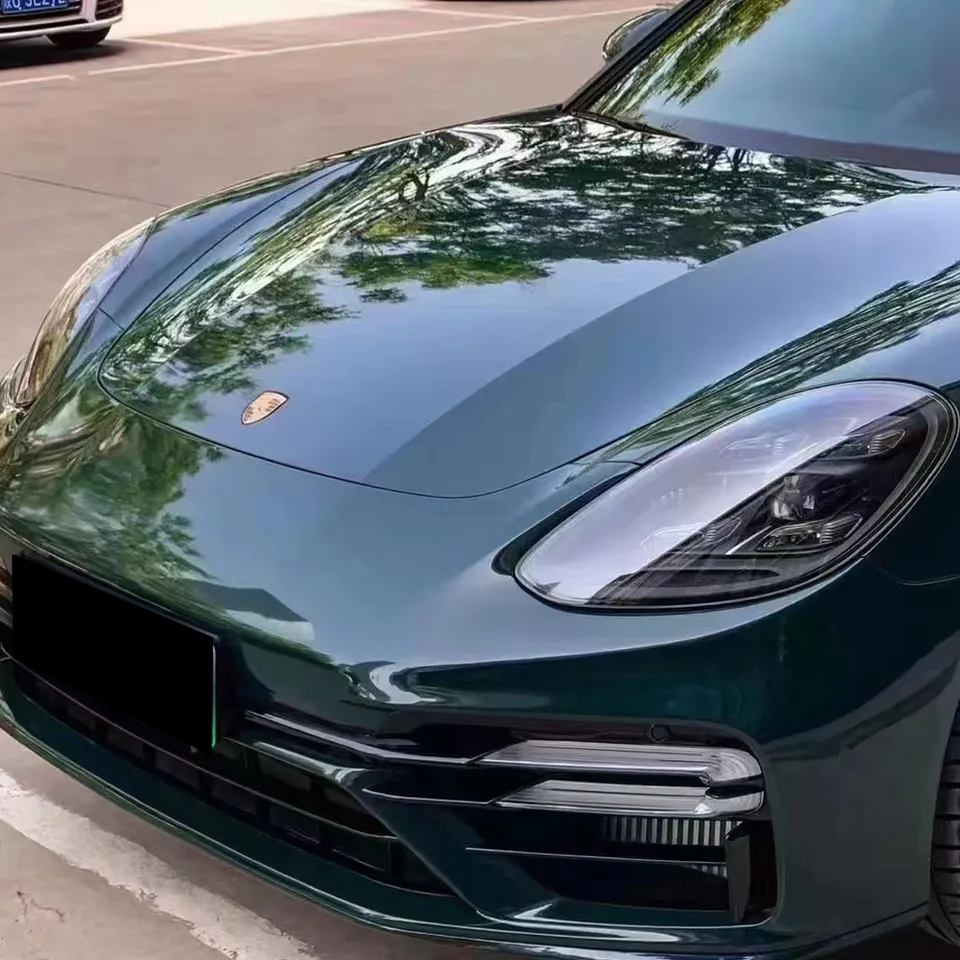 Glossy Mohsen Green Vinyl Car Wrap K-1129