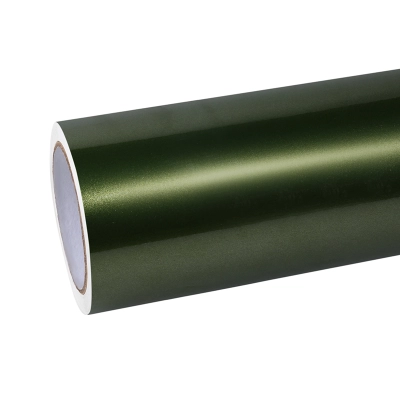 Car Original Color Glossy Mamba Green Vinyl Car Wrap For Porsche 01