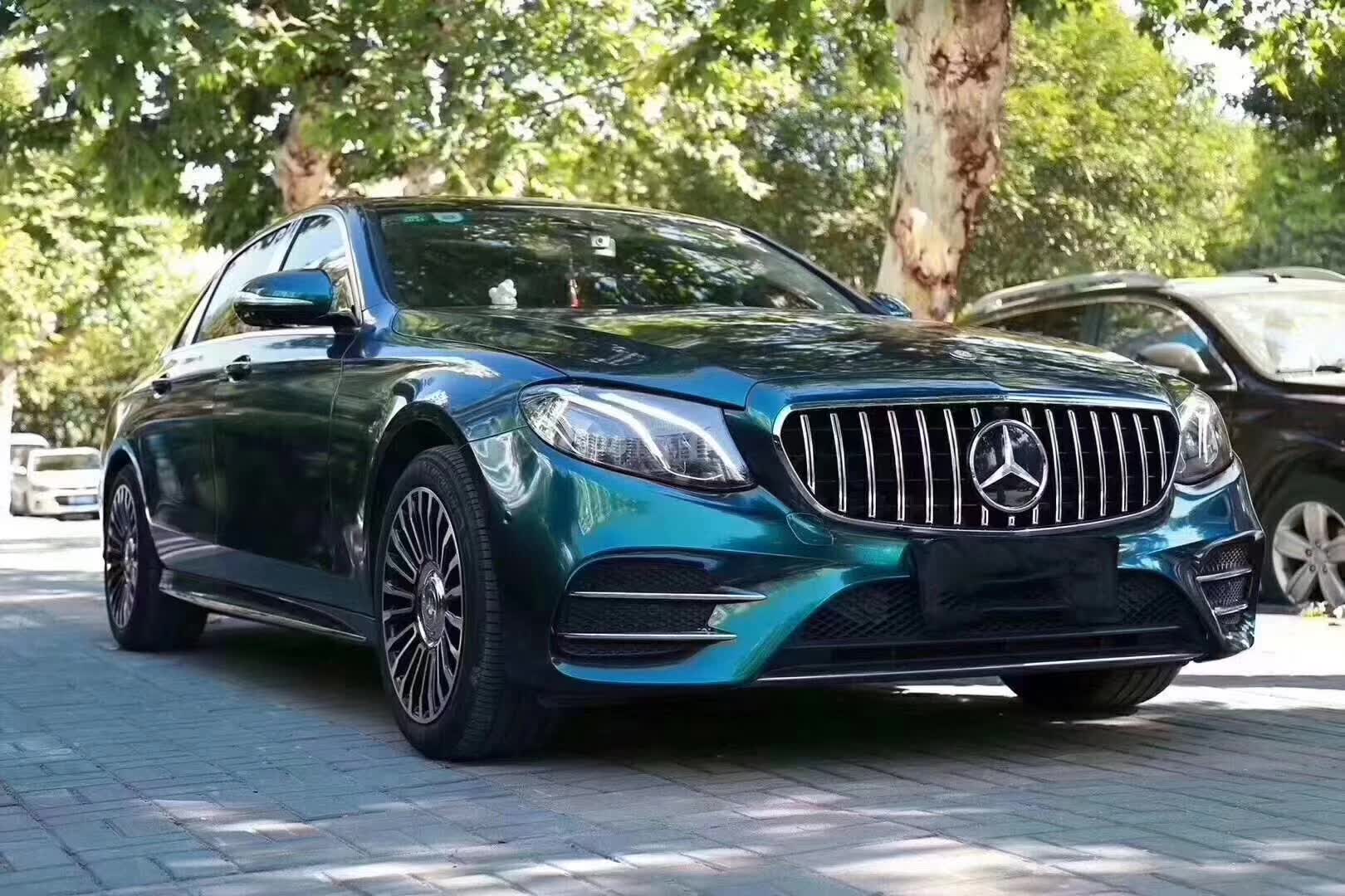 Glossy Royal Green Vinyl Car Wrap K-1430