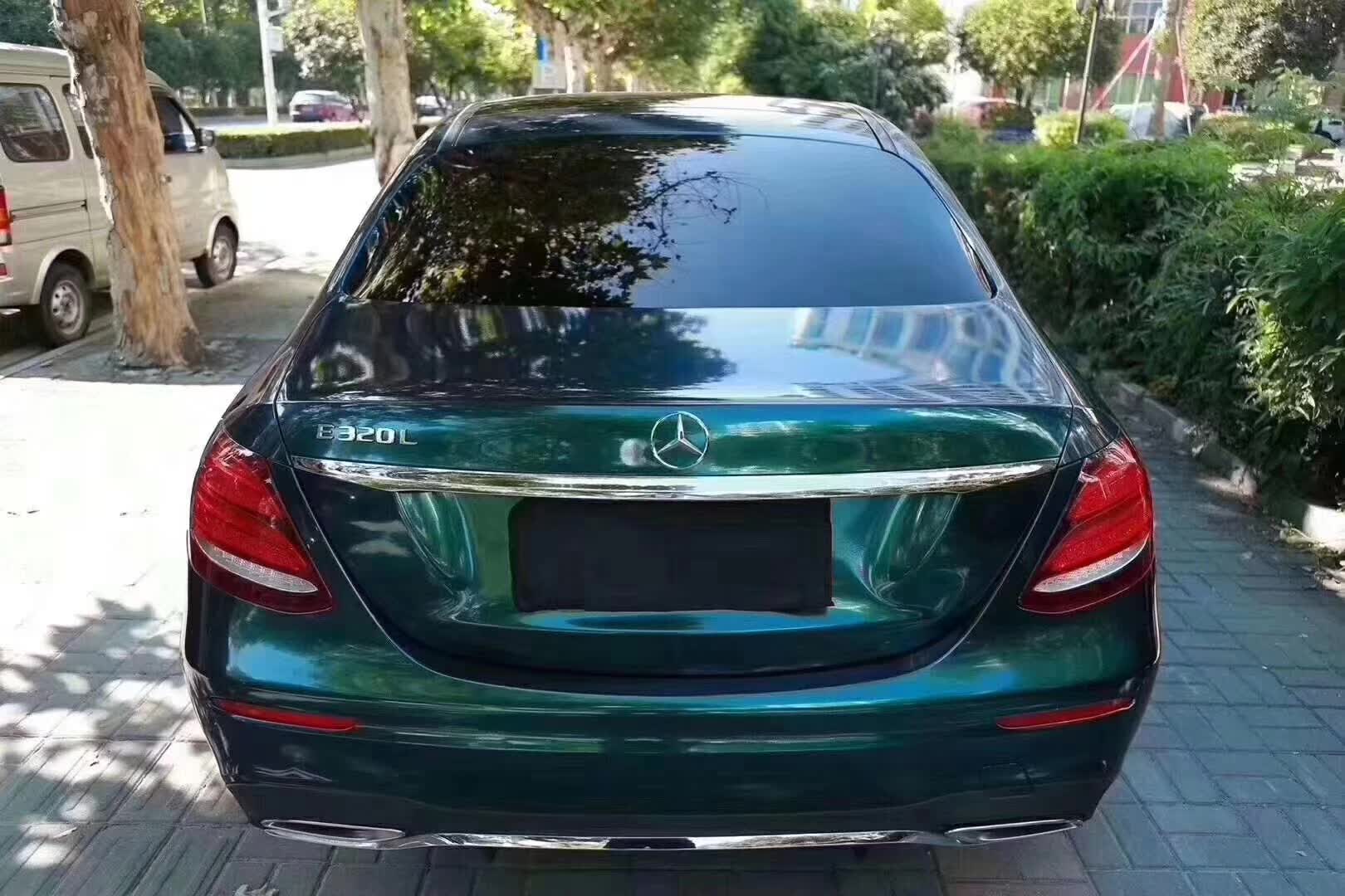Glossy Royal Green Vinyl Car Wrap K-1430