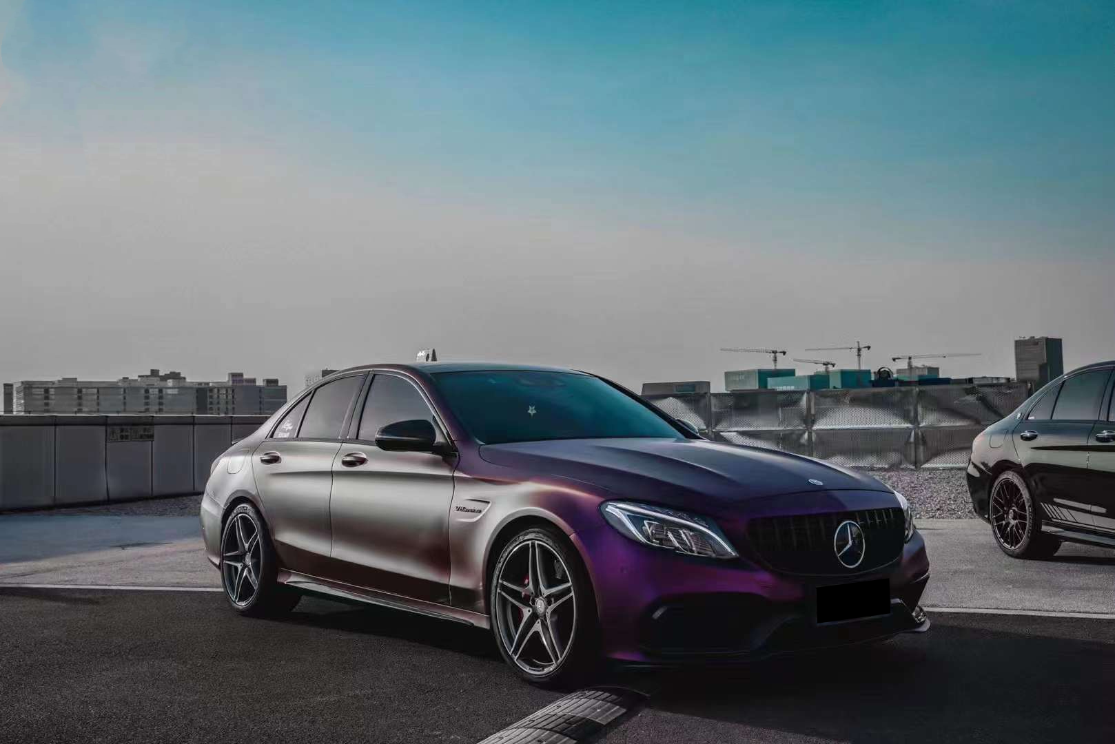 Ultimate Flat Magic Purple Vinyl Car Wrap K-2009