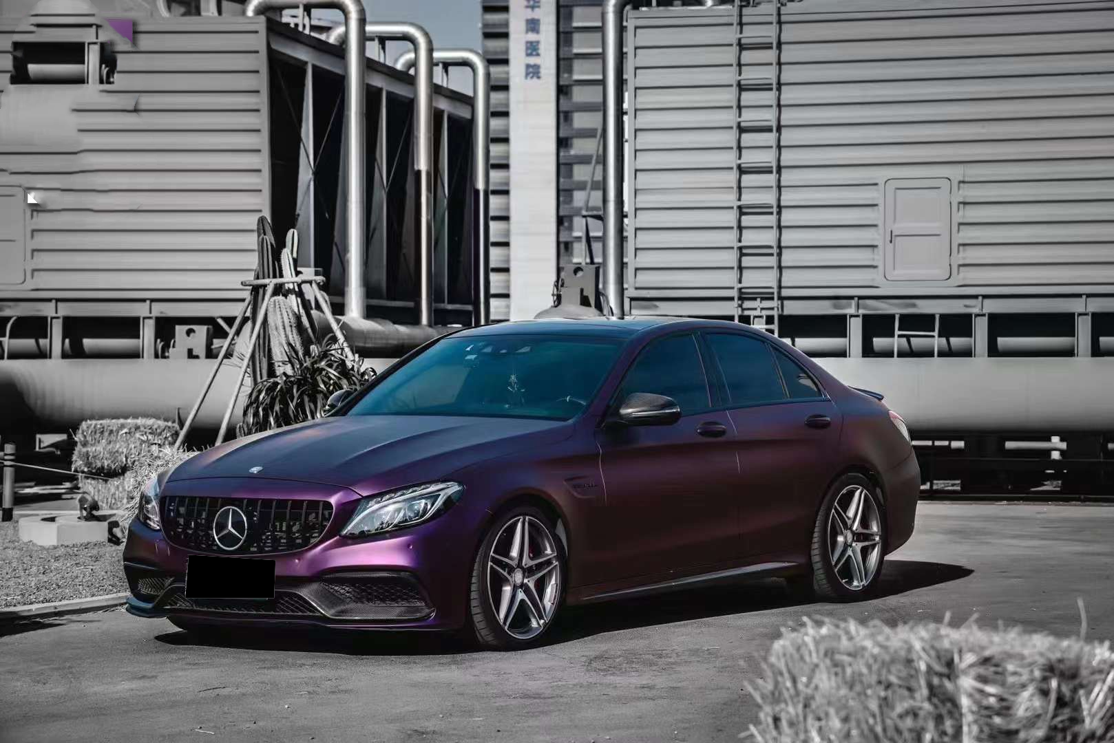 Ultimate Flat Magic Purple Vinyl Car Wrap K-2009