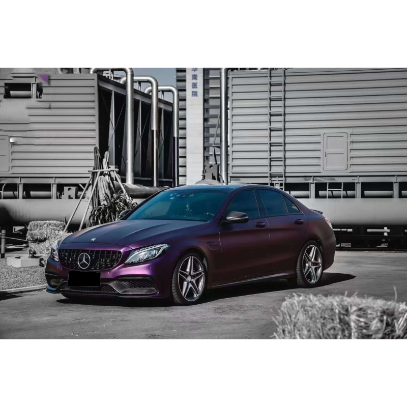 Ultimate Flat Magic Purple Vinyl Car Wrap K-2009