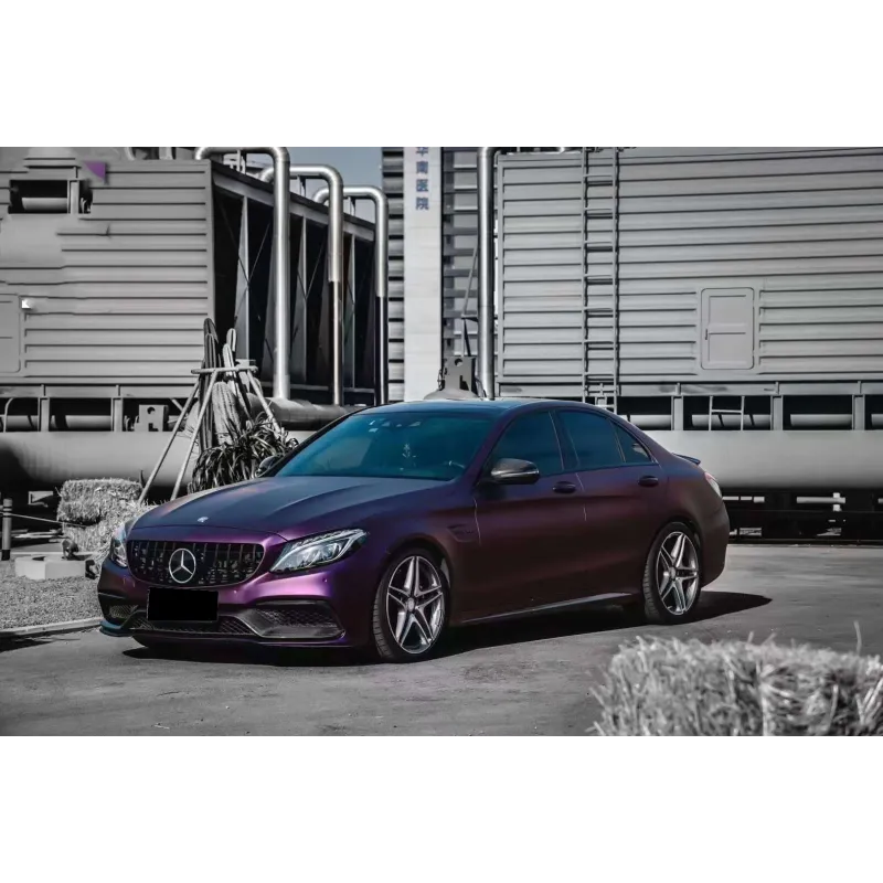 Ultimate Flat Magic Purple Vinyl Car Wrap K-2009