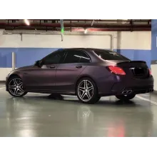 Ultimate Flat Magic Purple Vinyl Car Wrap K-2009