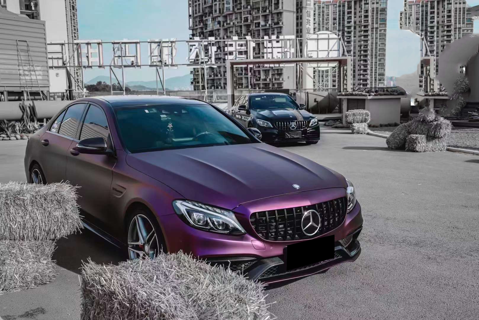 Ultimate Flat Magic Purple Vinyl Car Wrap K-2009