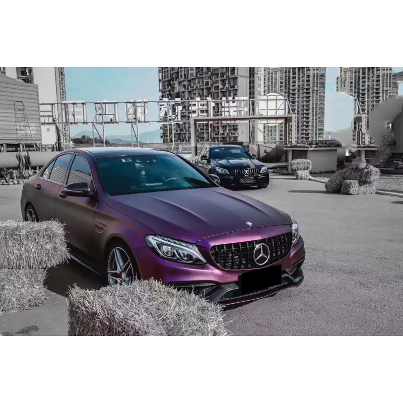 Ultimate Flat Magic Purple Vinyl Car Wrap K-2009