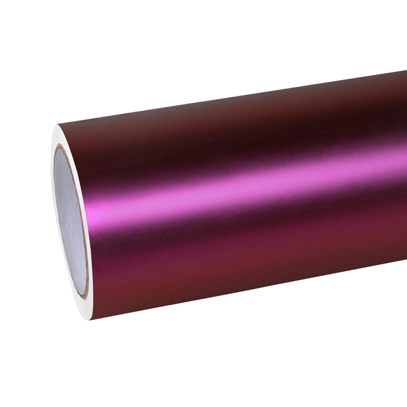 Ultra-Matte Pink Purple Vinyl Car Wrap K-1008