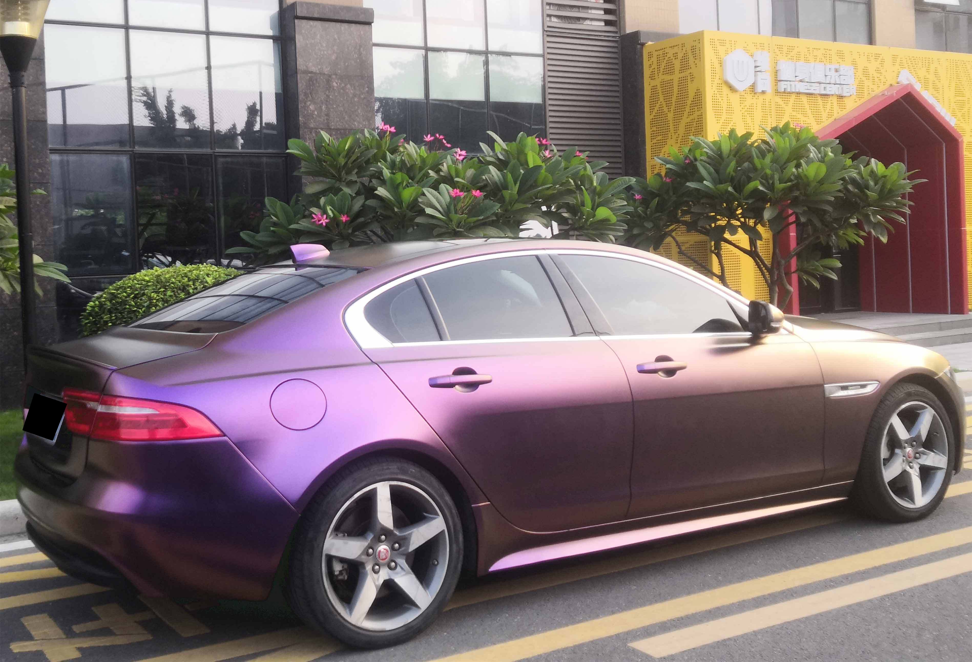 Matte Diamond Red Gold Vinyl Car Wrap K-4017