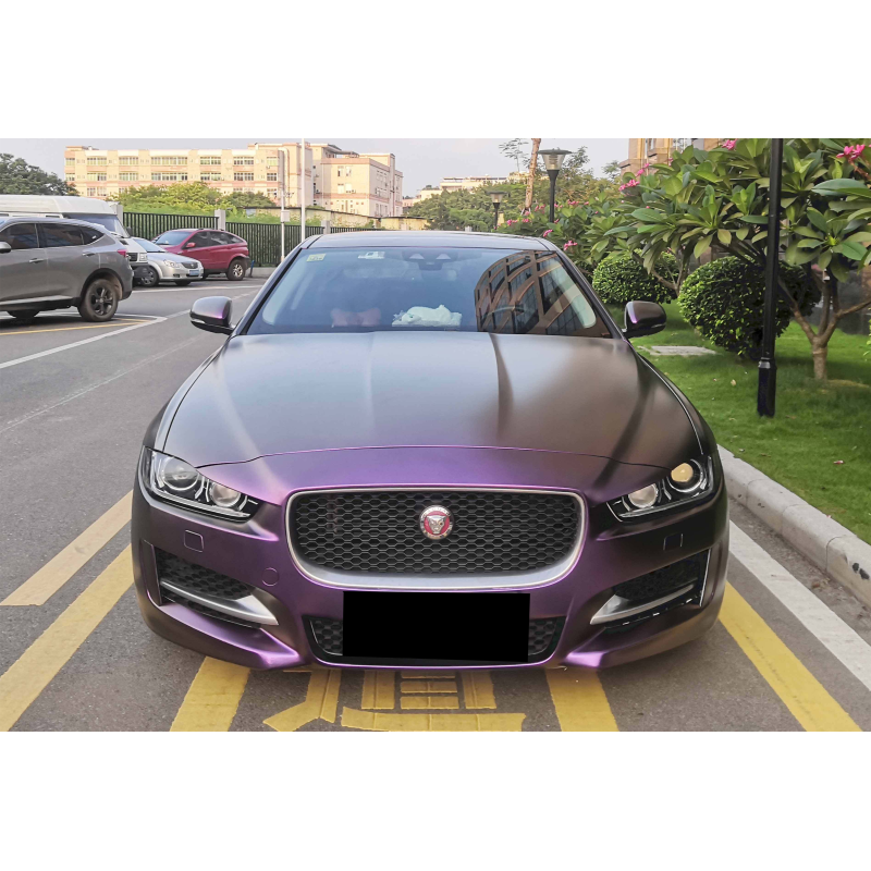 Matte Diamond Red Gold Vinyl Car Wrap K-4017