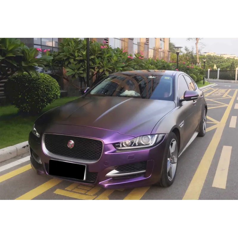 Matte Diamond Red Gold Vinyl Car Wrap K-4017